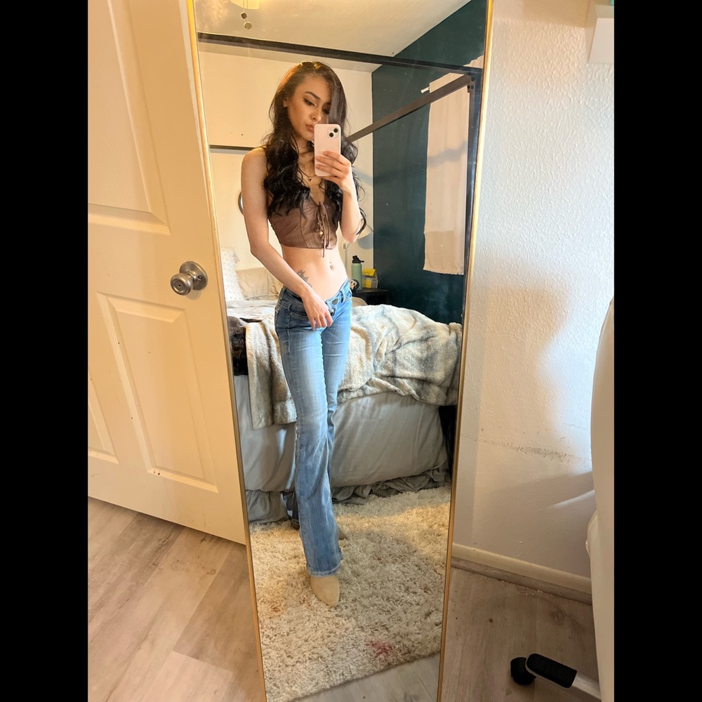 BKE Stella Bootcut Jeans 23 extra long